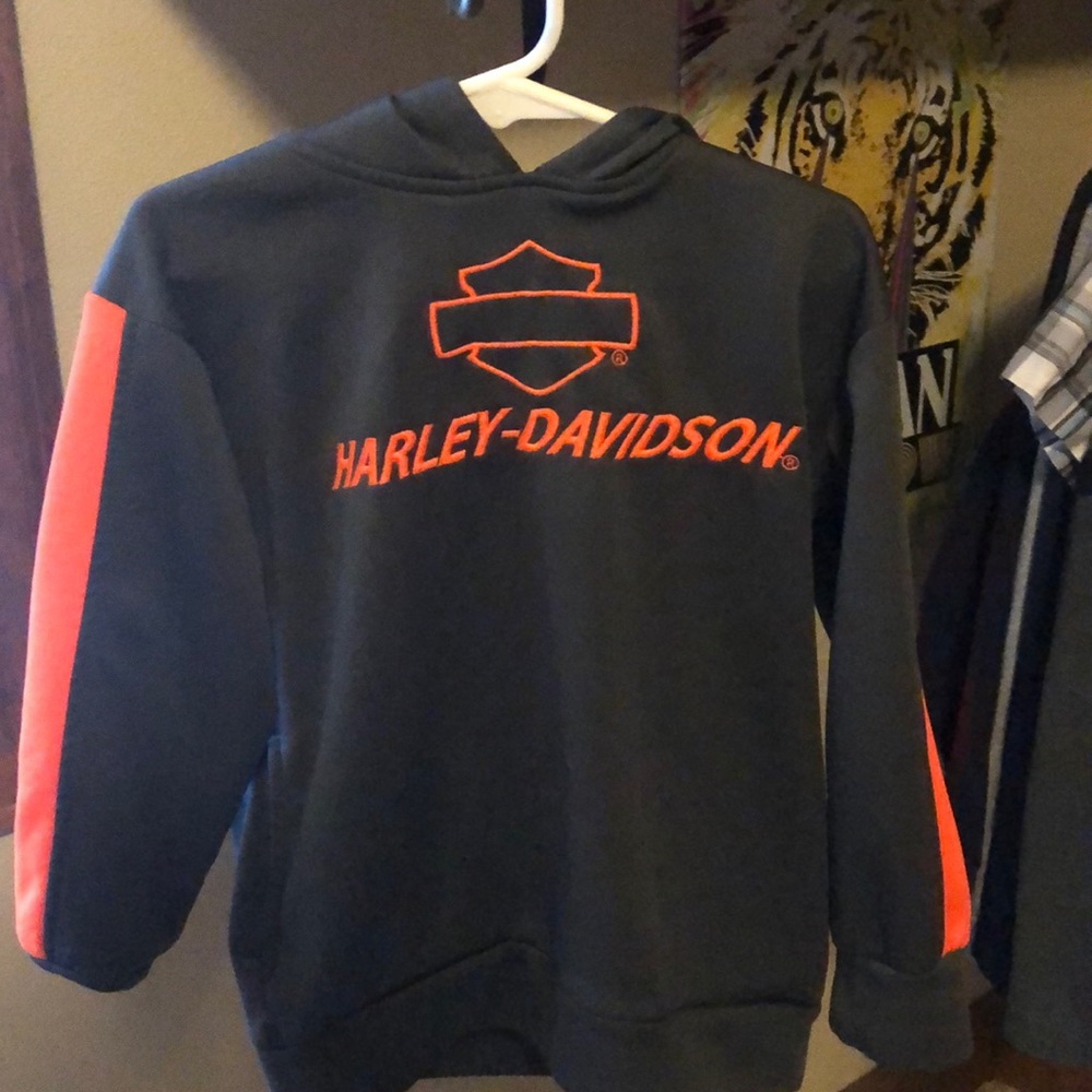 Youth 5 Harley Davidson sweatshirt